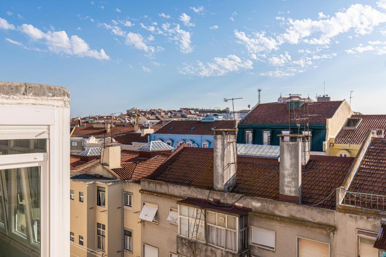 Lovelystay - Sunny 1Bdr Apartment W/Terrace Lisboa Exteriér fotografie